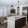 kitchen with dark cabinets and an island