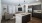 kitchen with dark cabinets and an island
